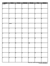 Free one page 12 month calendar template